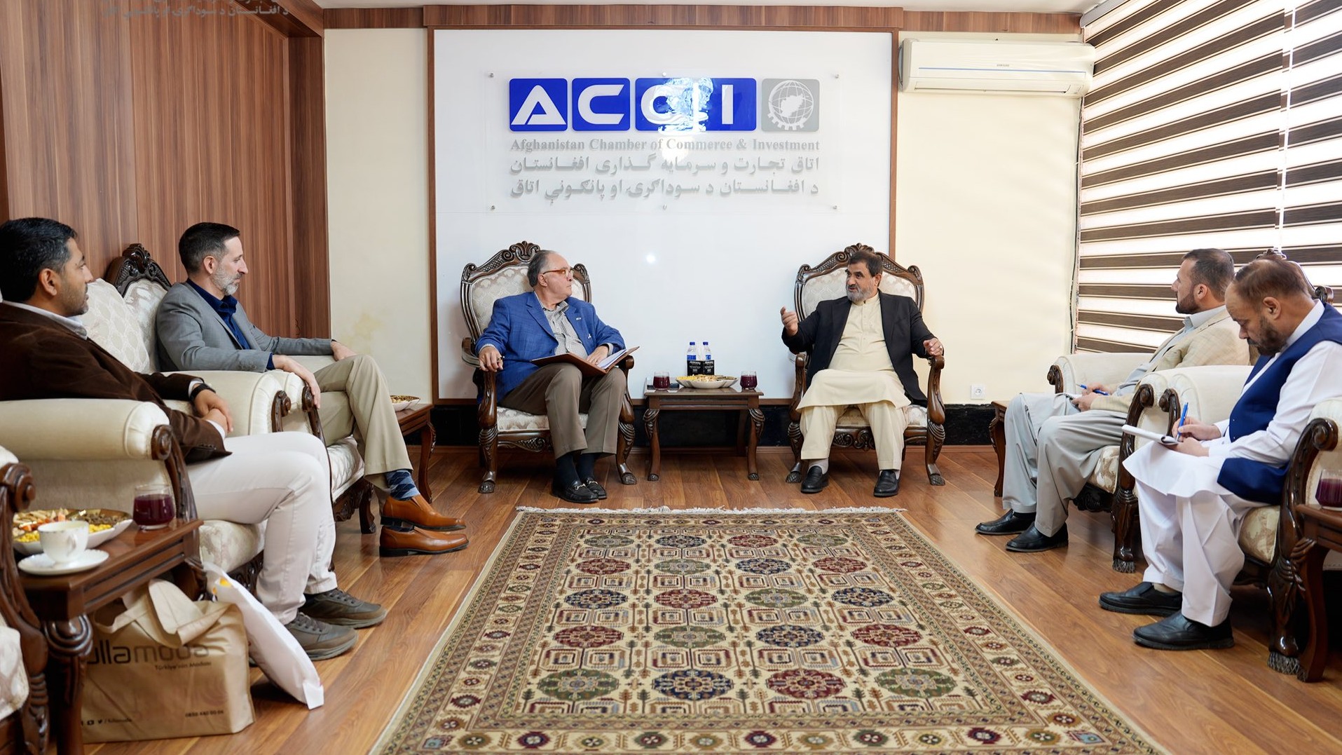 Afghan and U.S. Business Leaders Discuss Trade and Investment Opportunities in Kabul